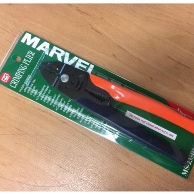 โปรโมชั่น CRIMPING PLIERS คีมเอนกประสงค์ รุ่น MS235PN. ยี่ห้อ Marvel