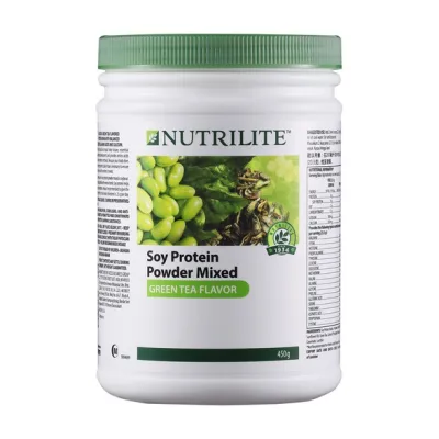 Nutrilite Soy Protein Powder Green tae 450G (ชาเขียว) ช็อป มาเลเซีย
