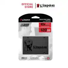 ภาพขนาดย่อของภาพหน้าปกสินค้าKingston SSD Kingston A400 120GB 2.5 SATA3 (SA400S37/120G) จากร้าน Kingston Official Store บน Lazada