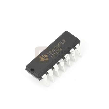 Texas Instruments LM339N ไอซี Quad Differential Comparator แพ๊ค 10ตัว (LM339 IC)