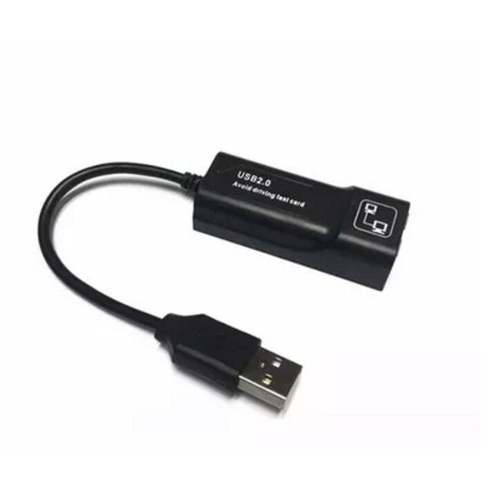 USB 2.0 to RJ45 Lan Ethernet Adapter แปลง USB เป็นสายแลน ไดรเวอร์ในตัว
