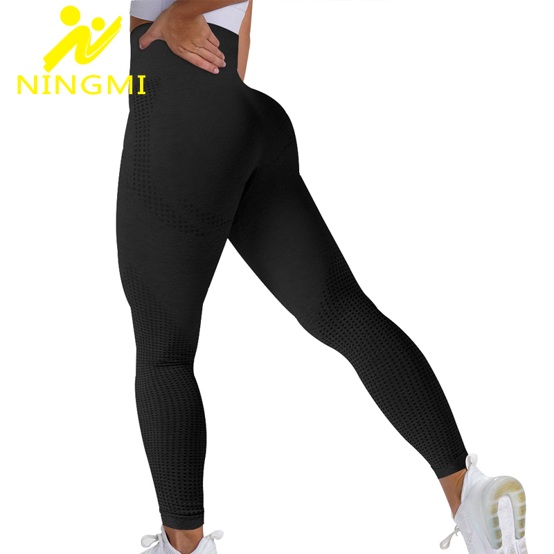NINGMI Women Leggings for Fitness High Waist Leggings Push Up