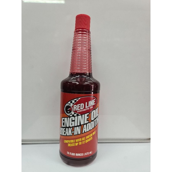 หัวเชื้อน้ำมันเครื่อง RedLine Engine oil breakin additive ขนาด 473 ml