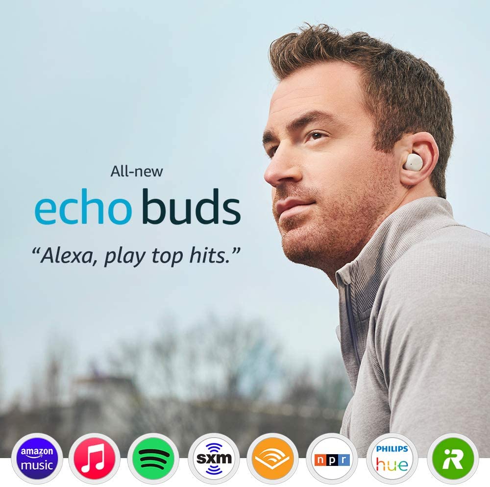 Amazon Echo Buds (2nd Gen) Wireless earbuds with active noise cancellation and Alexa and