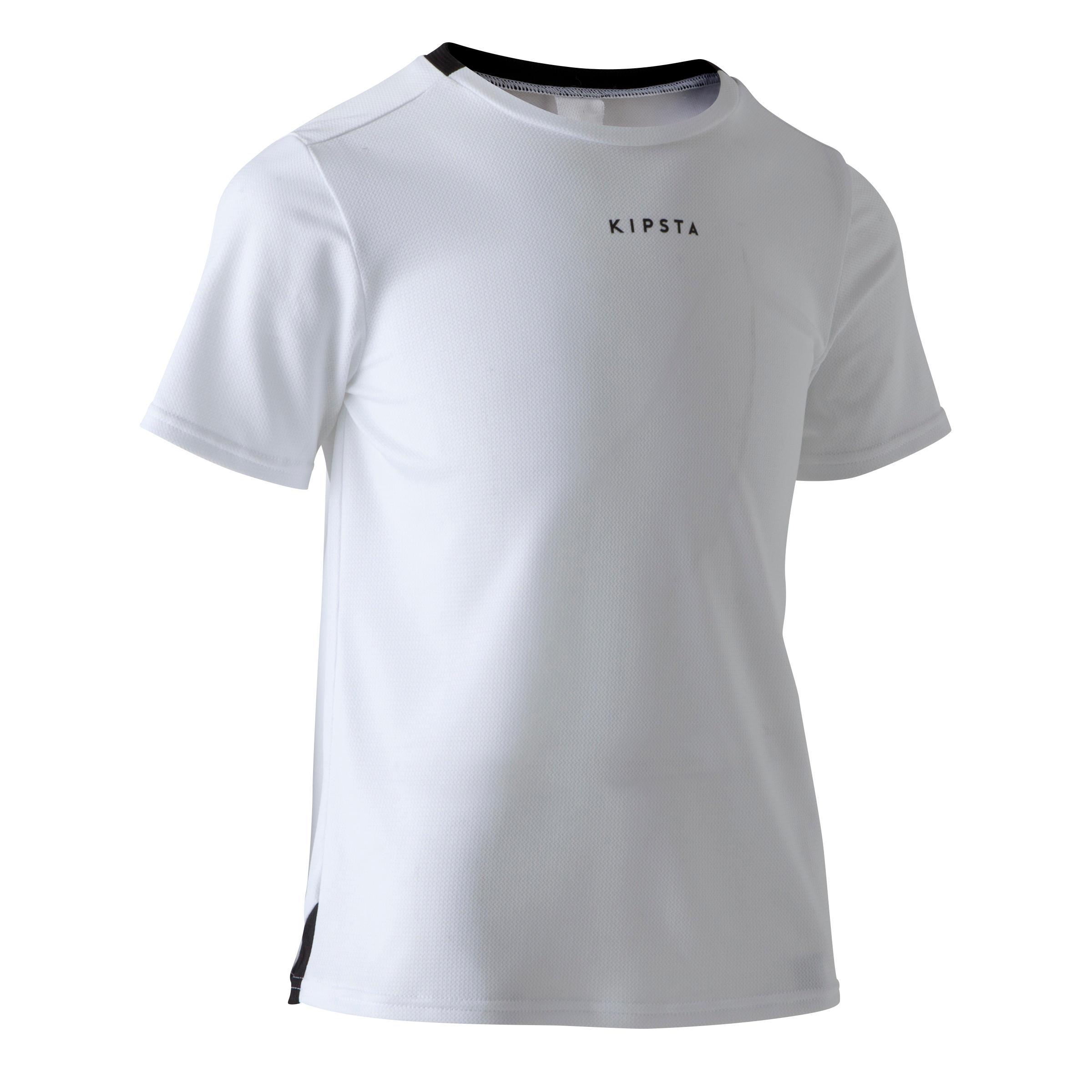 [ด่วน!! โปรโมชั่นมีจำนวนจำกัด]เสื้อฟุตบอลสำหรับเด็กรุ่น F100 (สีขาว)