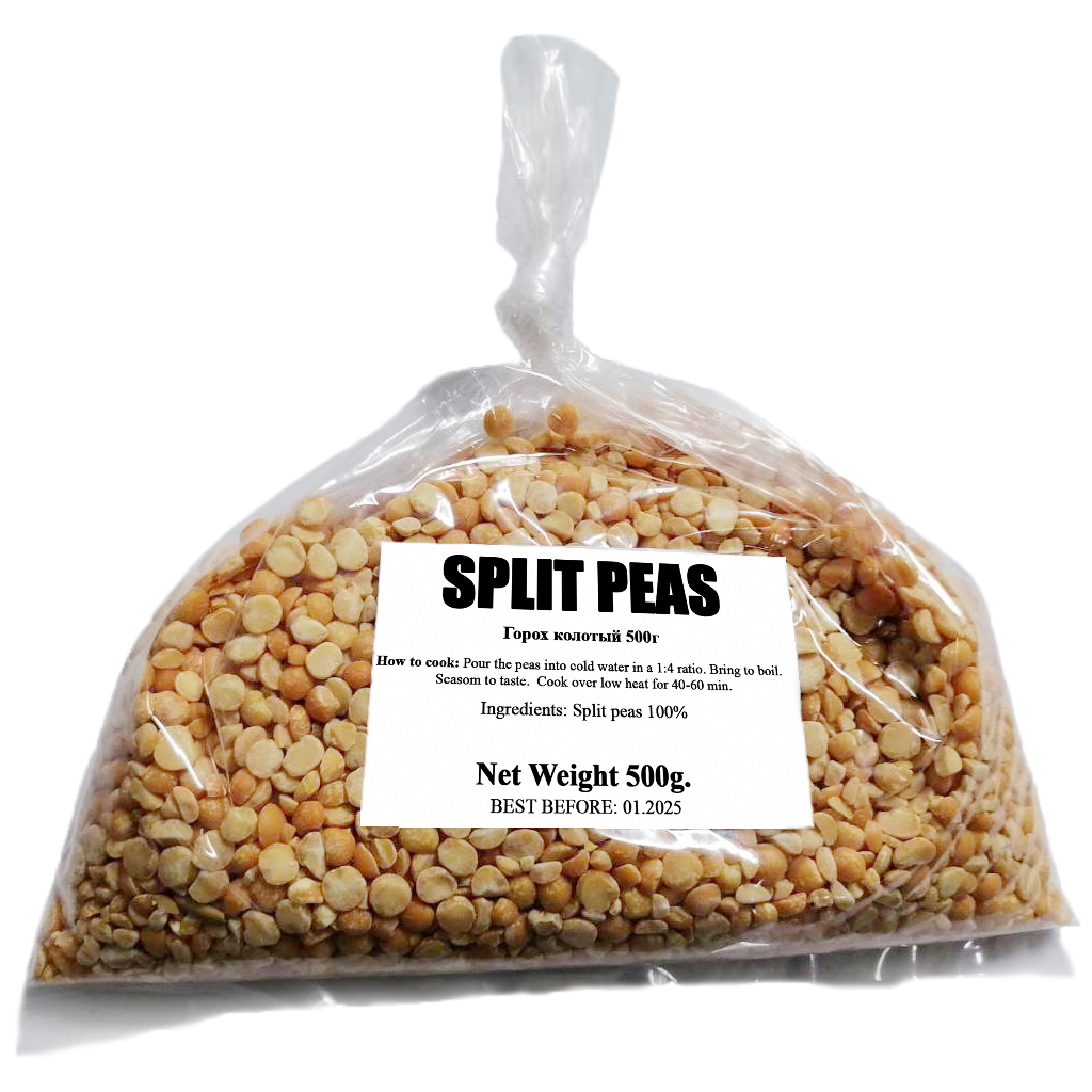 SPLIT PEAS 500g EXP 01.2025 Горох колотый 500г, EXP 01.2025 Lazada.co.th