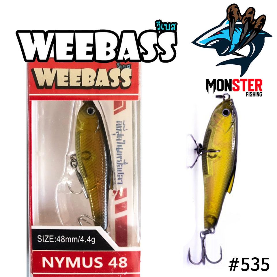 เหยื่อวีแบส รุ่น Nymus 48 Sinking By Weebass