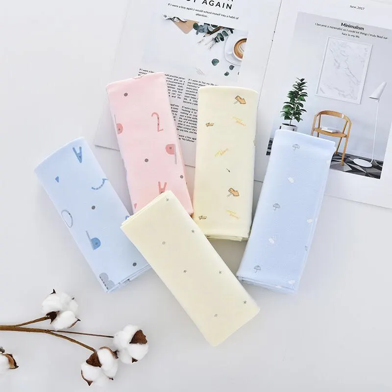 kiss baby ผ้าห่อเค็ก  ผ้าอ้อม new born cotton 80*80CM