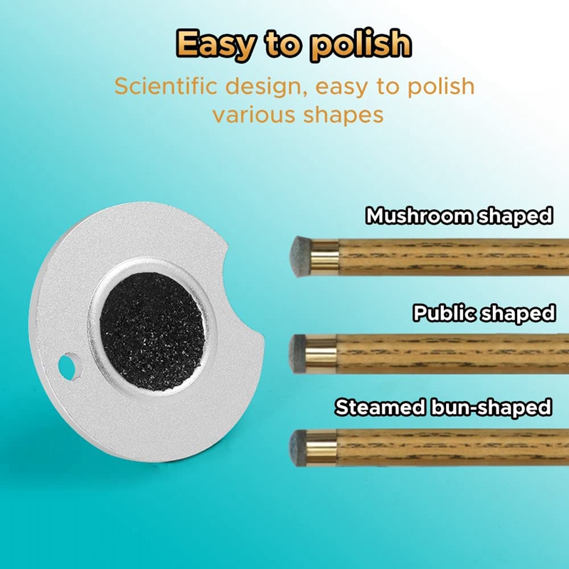 Pool Cue Tip Shaper Snooker Pool Cue Tip Tool Pool Tip Shaper Dime Pool Cue Tip Shaper Tool Dime Billiard Accessories