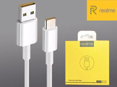 สายชาร์จ 6A Realme แท้​ สาย​ USB-C Realme​7,7Pro REALME​ USB​ TYPE-C​ CABLE​ ​ รองรับระบบชาร์จไว