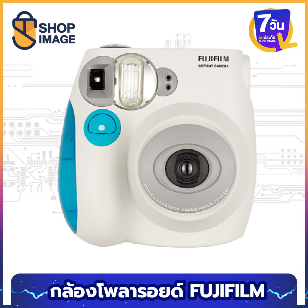 กล้องโพลารอยด์ FUJIFILM INSTAX Mini 7S กล้องถ่ายรูป กล้องอินสแตนท์ ใช้ถ่าน AA 60mm f/12.7 Shop image