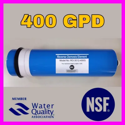 ไส้กรองน้ำเมมเบรน Membrane RO NSF ขนาด 400 GPD (RO-3012-400G)