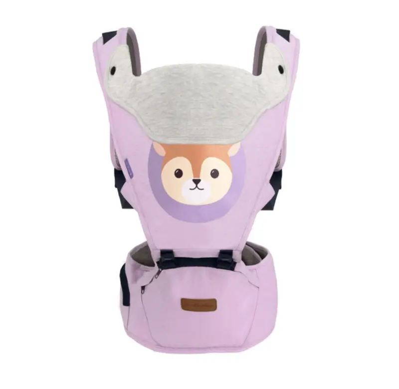 ภาพหน้าปกสินค้าBest Baby เป้อุ้มเด็ก Baby Carriers Backpack Hipseat 4in1 สามารถนั่งและนอนได้ สะพายหน้าและสะพายหลังได้ (แรกเกิด-3ปี)/สีม่วง จากร้าน Best Baby บน Lazada