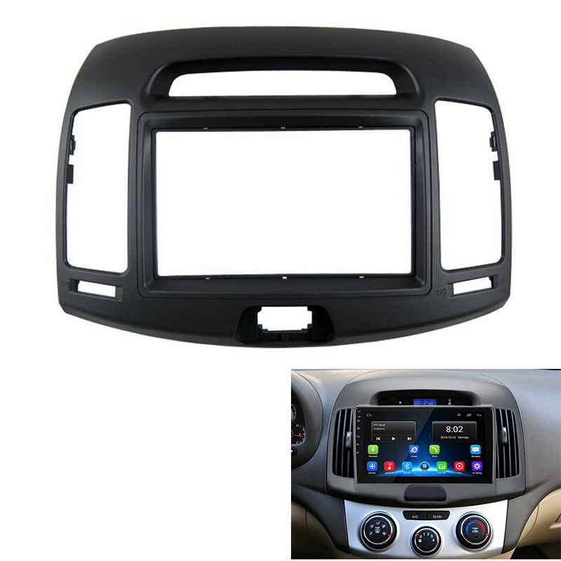 9 Inches Car Stereo Big Screen Fascia Panel Frame Kit Adapter for Hyundai Elantra 2006-10 Avante 2006-10