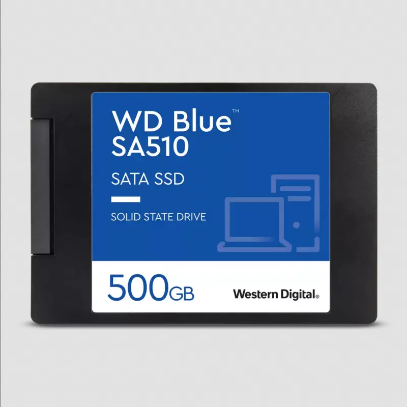 ภาพสินค้าWD BLUE SA510 500GB SATA SSD , 2.5" (WDS500G3B0A) ประกัน Synnex 5ปี จากร้าน AIoTech บน Lazada ภาพที่ 2
