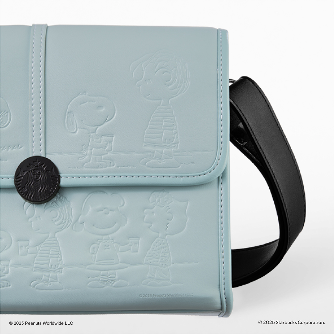 スタバ×PEANUTS Joe Kind Snoopy Friendship Cross Body Bag スタバの新作「JOE KIND スヌーピー」が主役のトートバッグが