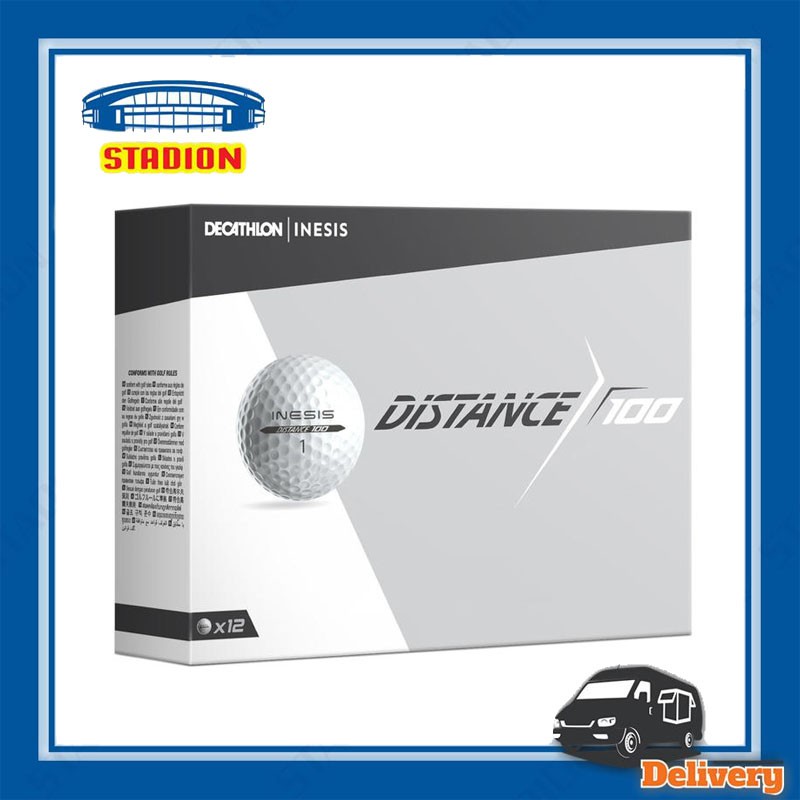 ลูกกอล์ฟ DISTANCE จำนวน 1 กล่อง 12 ลูก อุปกรณ์เสริมกอล์ฟ คุณภาพดี รับประกันความพึงพอใจ มีเก็บเงินปลายทาง