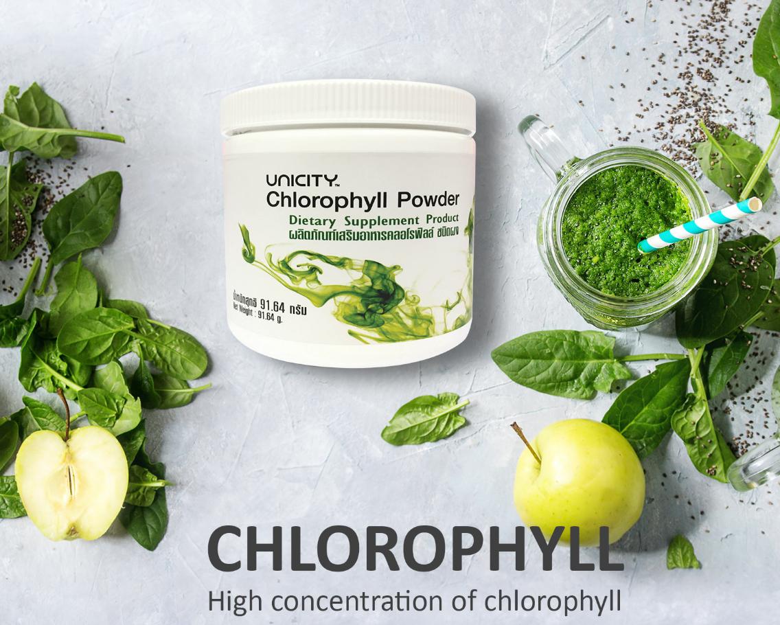 รีวิว Unicity Chlorophyll Powder คลอโรฟิลล์ ยูนิซิตี้ ล้างสารพิษ เป็นผง