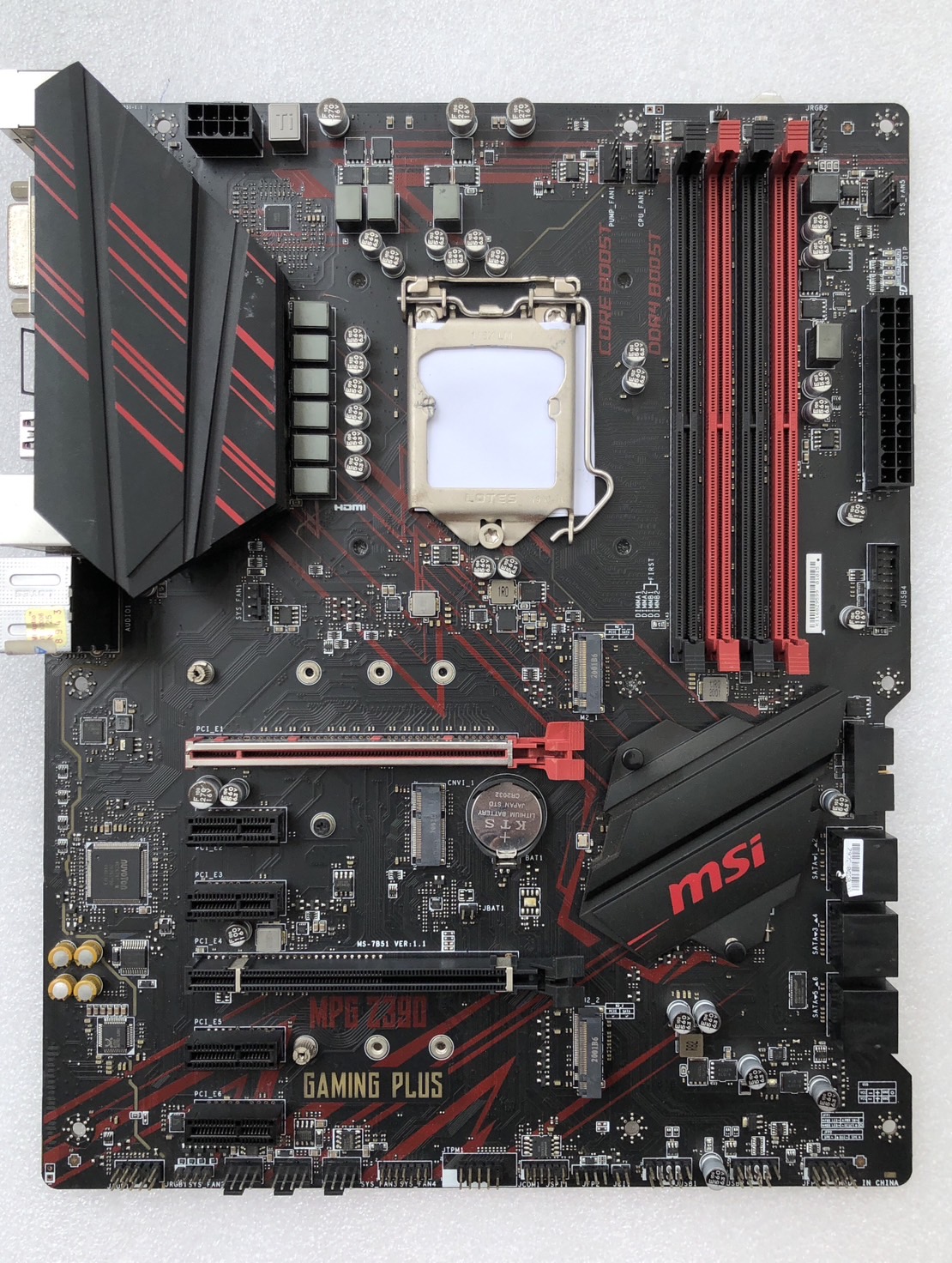 Mini ITX MSI H270i Gaming Pro AC WiFi 1151 เจน6-7 มีบลูทูธ