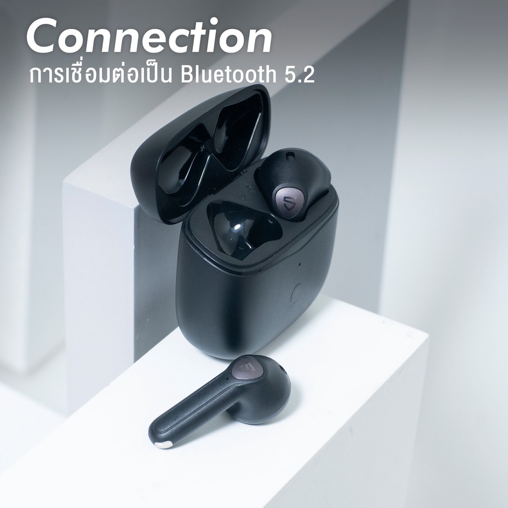 (ประกันศูนย์ไทย1ปี) Soundpeats  Bluetooth Air3 5.2  หูฟัง หูฟังบลูทูธ True Wireless Game Mode หูฟังไร้สาย