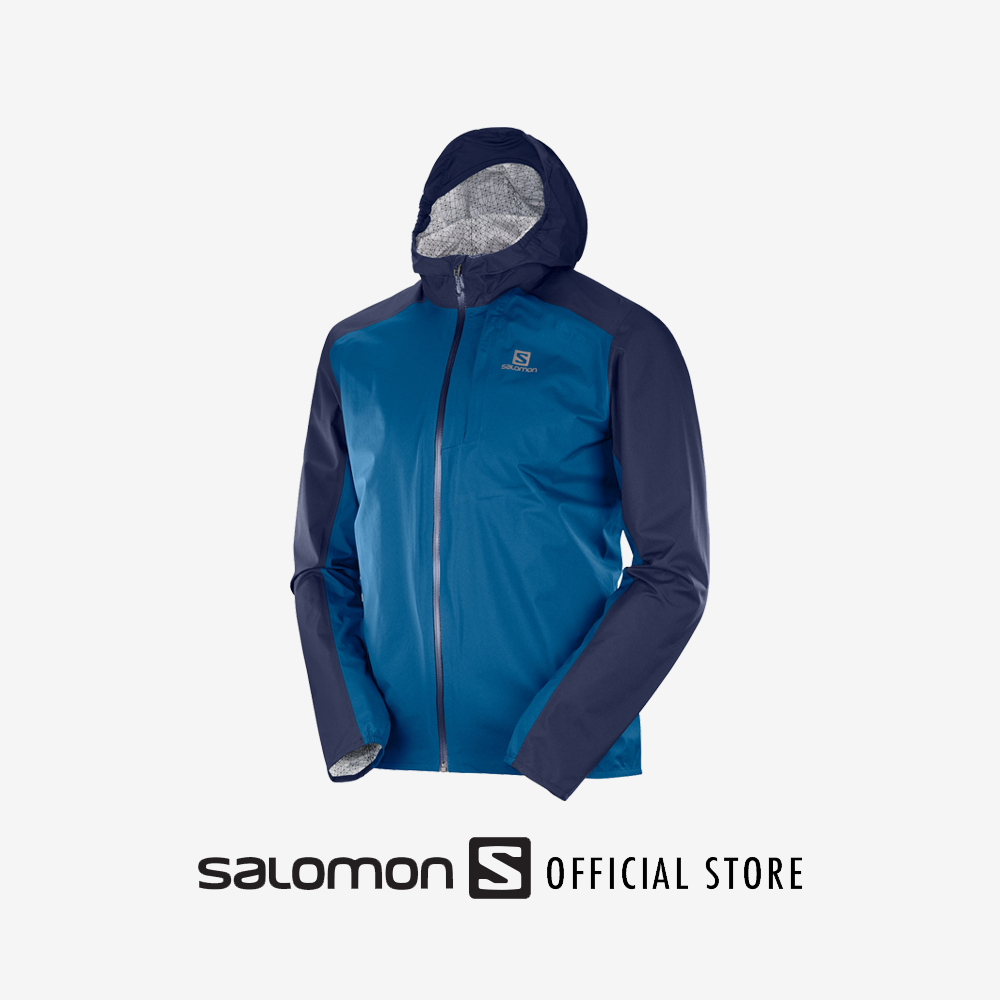 SALOMON BONATTI WP JKT M เสื้อกันฝน เสื้อกันลม เสื้อแจ็คเก็ต แจ็คเก็ตผู้ชาย แจ็คเก็ตวิ่ง Trail Running 10k/10k