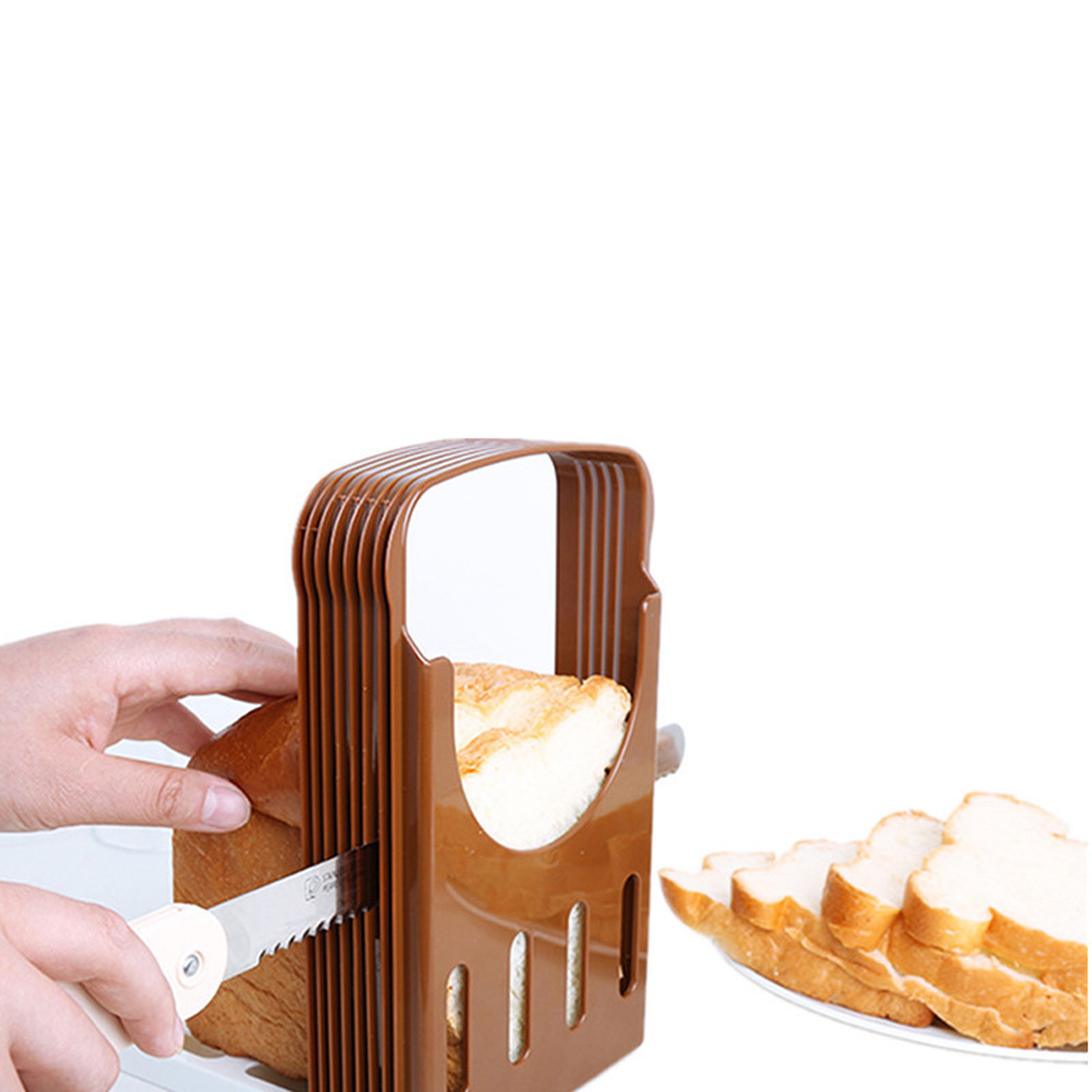 CHUBB Plastic Loaf Cutting Rack Baking Tool Toast Slicer Bread Cutter Kitchen Accessories