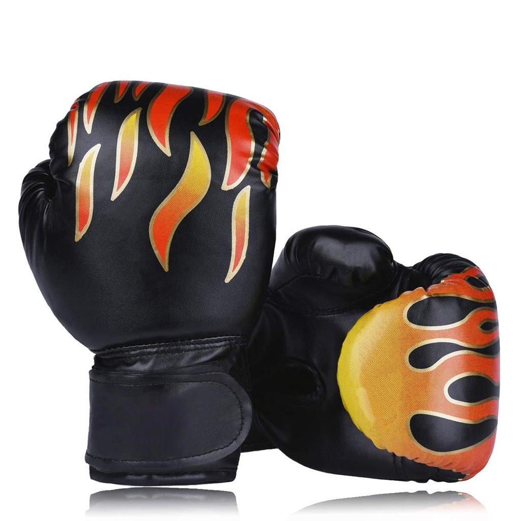 Sbaii Hair นวมสำหรับเด็ก ถุงมือมวยเด็ก นวมชกมวย นวม ถุงมือเทควันโด ถุงมือฝึก 1 คู่ ถุงมือกีฬาต่อสู้ MMA ถุงมือมวย Kids Children Boxing Gloves