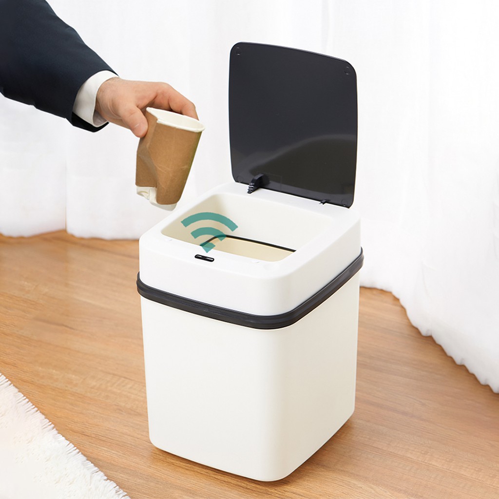 ส่งฟรี ถังขยะติดเซนเซอร์ ถังขยะ Sensor Trash Bi เก็บเงินปลายทาง