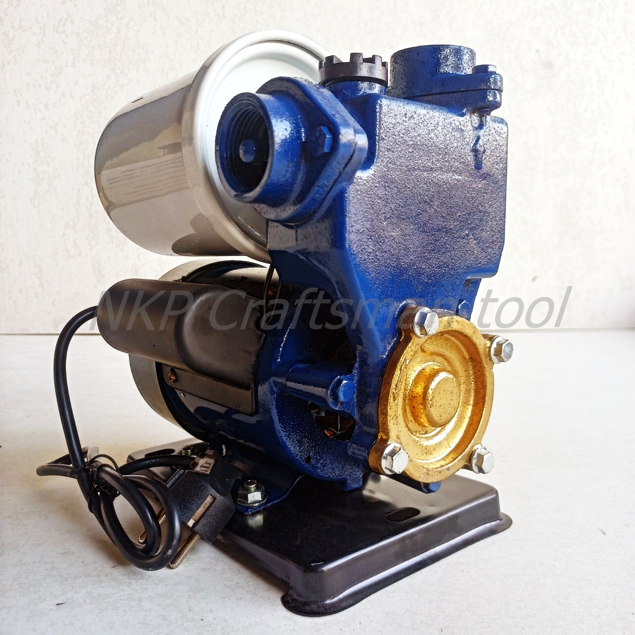 ปั๊มน้ำเปลือยอัตโนมัติ ปั๊มน้ำอัตโนมัติ JIANG XIN PS-130 370W ขนาด