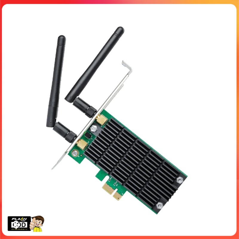 ร้านไทย พร้อมส่งฟรี ✨✨ TP-LINK (Archer T4E) AC1200 Dual Band Wireless PCIe Adapter ?มีเก็บเงินปลายทาง?