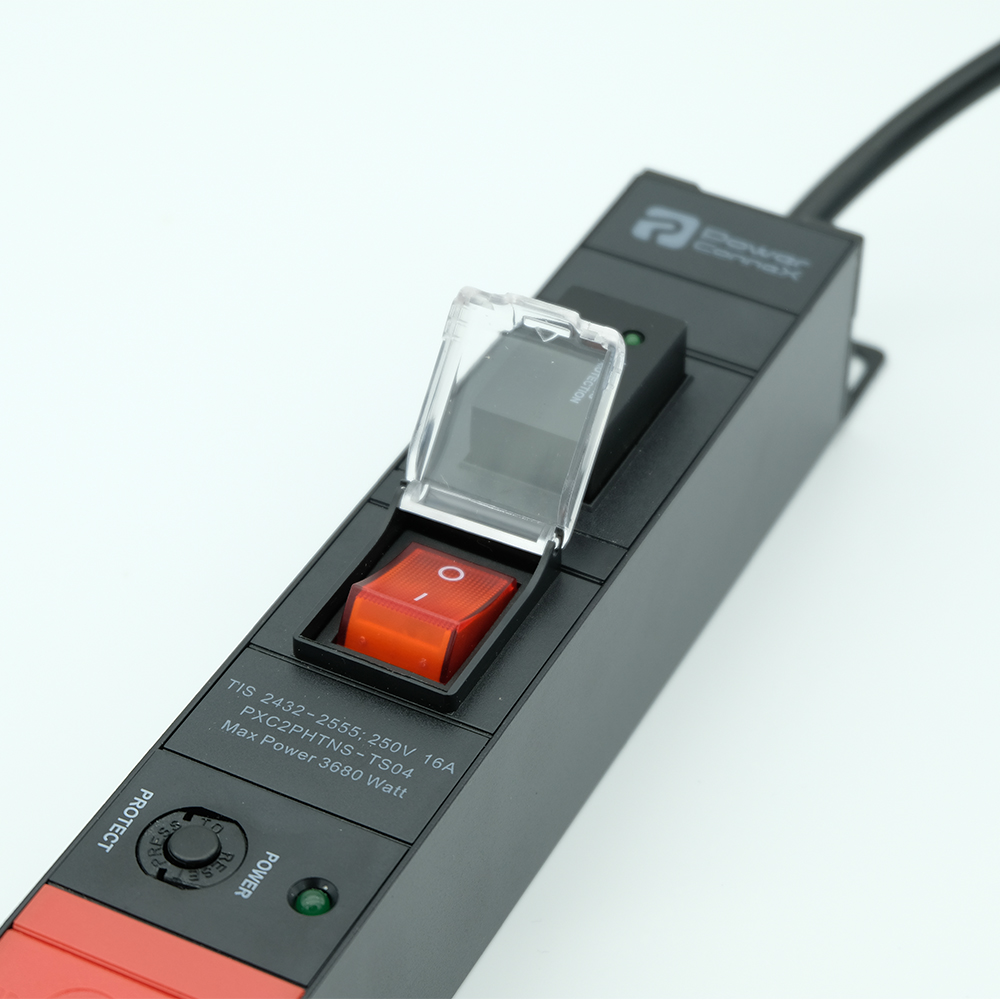 PowerConneX CPDU 6 x TIS outlet, with Surge Protection, Master Switch