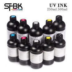 250Ml 500Ml UV Ink For Epson R1390 R2000 R1900 T50 L805 L800 L1800 For DX4 DX5 DX6 DX7 TX800 XP600 Printhead Hard Ink Uv Ink