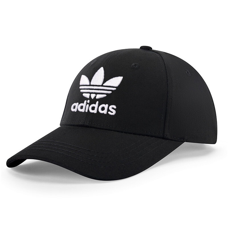 หมวกแฟชั่น หมวกสุดฮิต ปักลาย หมวก Adidasหมวกไนกี้ หมวกพูม่า หมวก NYราคาสุดประหยัด ดำ ขาว 2 สี