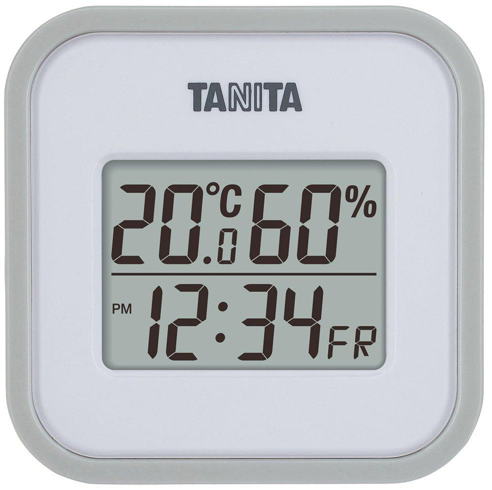 Tanita TT-558 digital temperature and humidity meter เทอร์โมมิเตอร์ พร้อมนาฬิกา และตัววัดความชื้น พร้อมแถบแม่เหล็ก