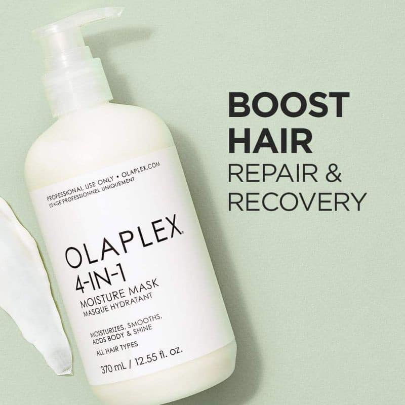 olaplex 4 in 1 moisture mask 370 ml. มาสก์ซ่อมแซมผมแบบ 4-in-1เป็นสูตร ...