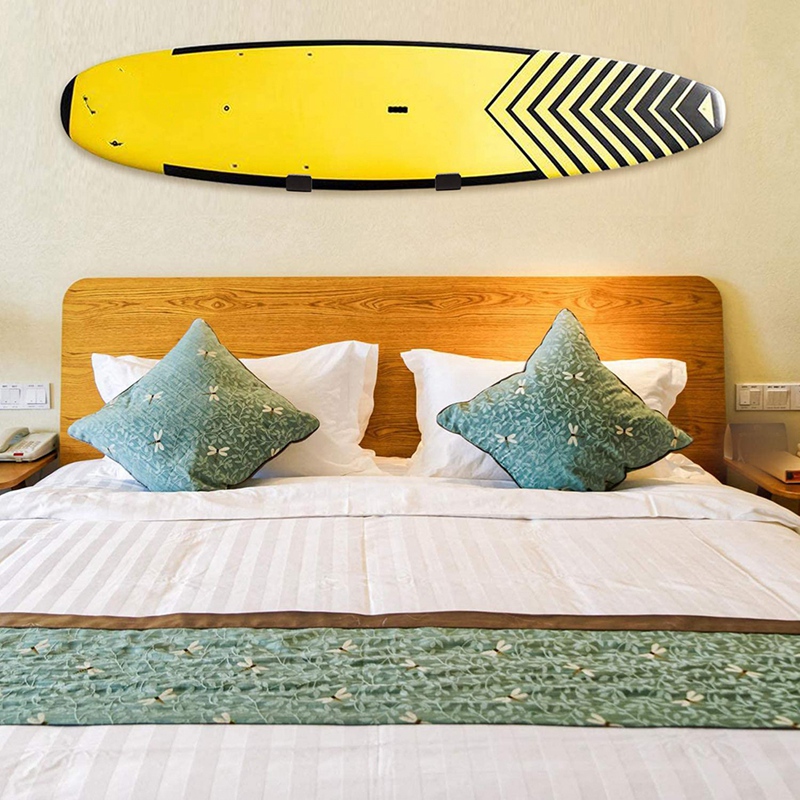 1 Set Surfboard Wall Rack, Surf Board Racks for the Wall Display Mount ...