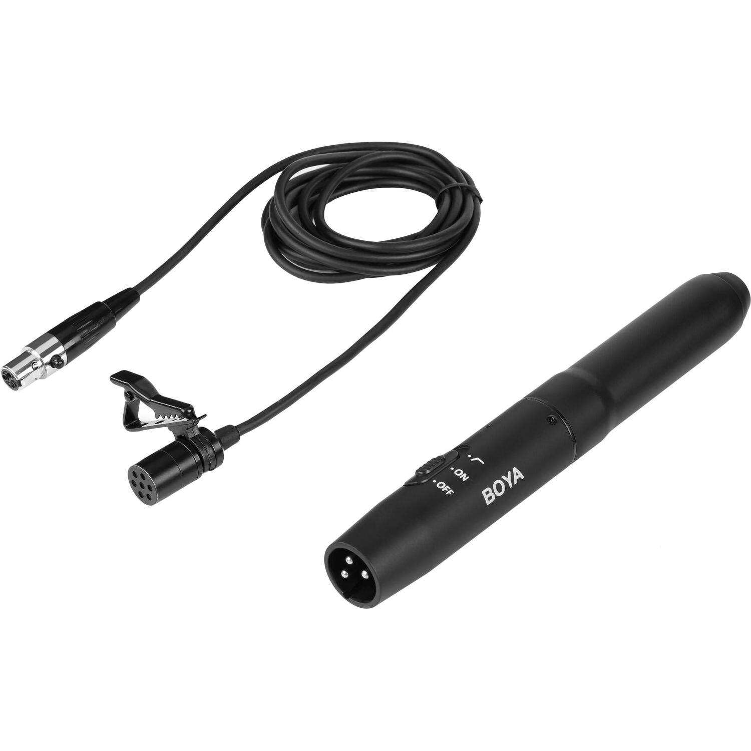 Boya BY-M11OD Professional Omnidirectional condenser Lavalier Microphone system