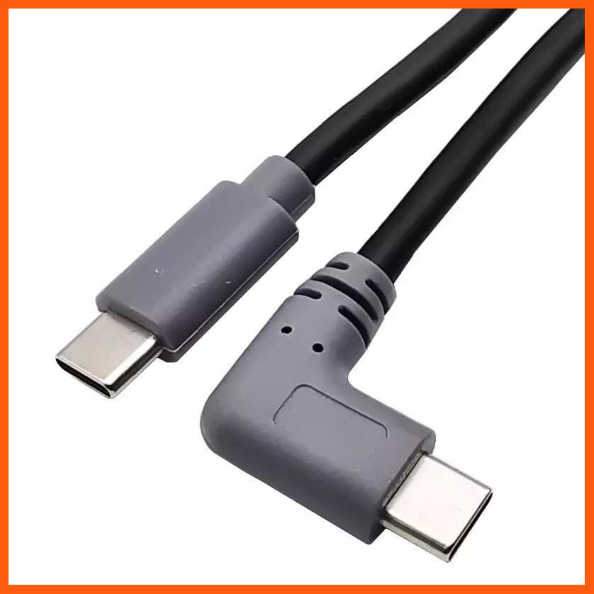 Best Quality 90º USB-C™ Charge Cable (USB Type-C™) 1. m อุปกรณ์คอมพิวเตอร์ Computer equipment สายusb สายชาร์ด อุปกรณ์เชื่อมต่อ hdmi Hdmi connector อุปกรณ์อิเล็กทรอนิกส์ Electronic device