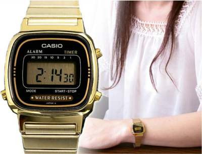 Casio Digital แท้ 100%  รุ่น LA670WGA-1ADF  ? พร้อมประกัน CMG ?
