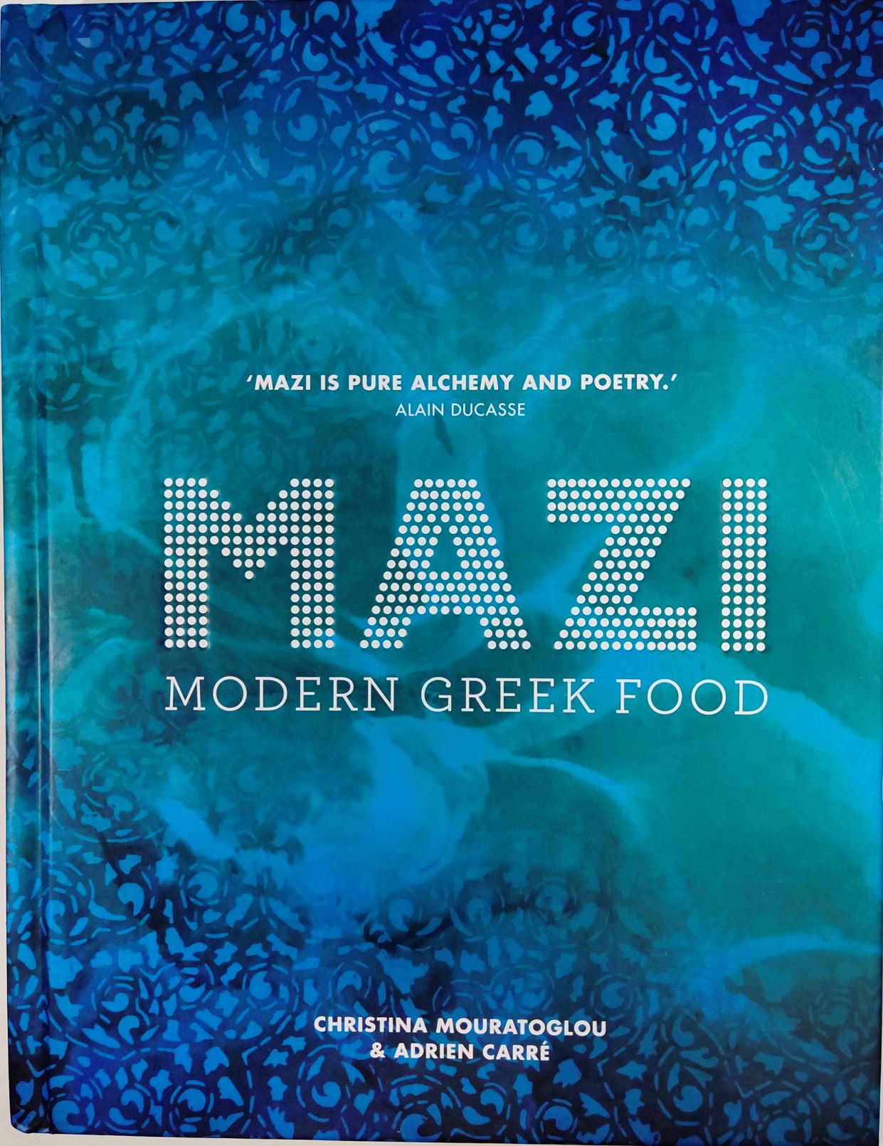 หนังสืออาหารกรีก ภาษาอังกฤษ MAZI MODERN GREEK FOOD 288Page