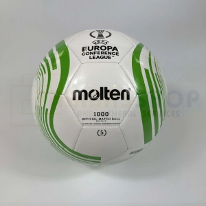 สินค้า [ของแท้ 100%] ลูกฟุตบอล ลูกบอล Molten F5U1000-12 / F5C1000 เบอร์5 ลูกฟุตบอลหนัง TPU หนังเย็บ EUROPA League