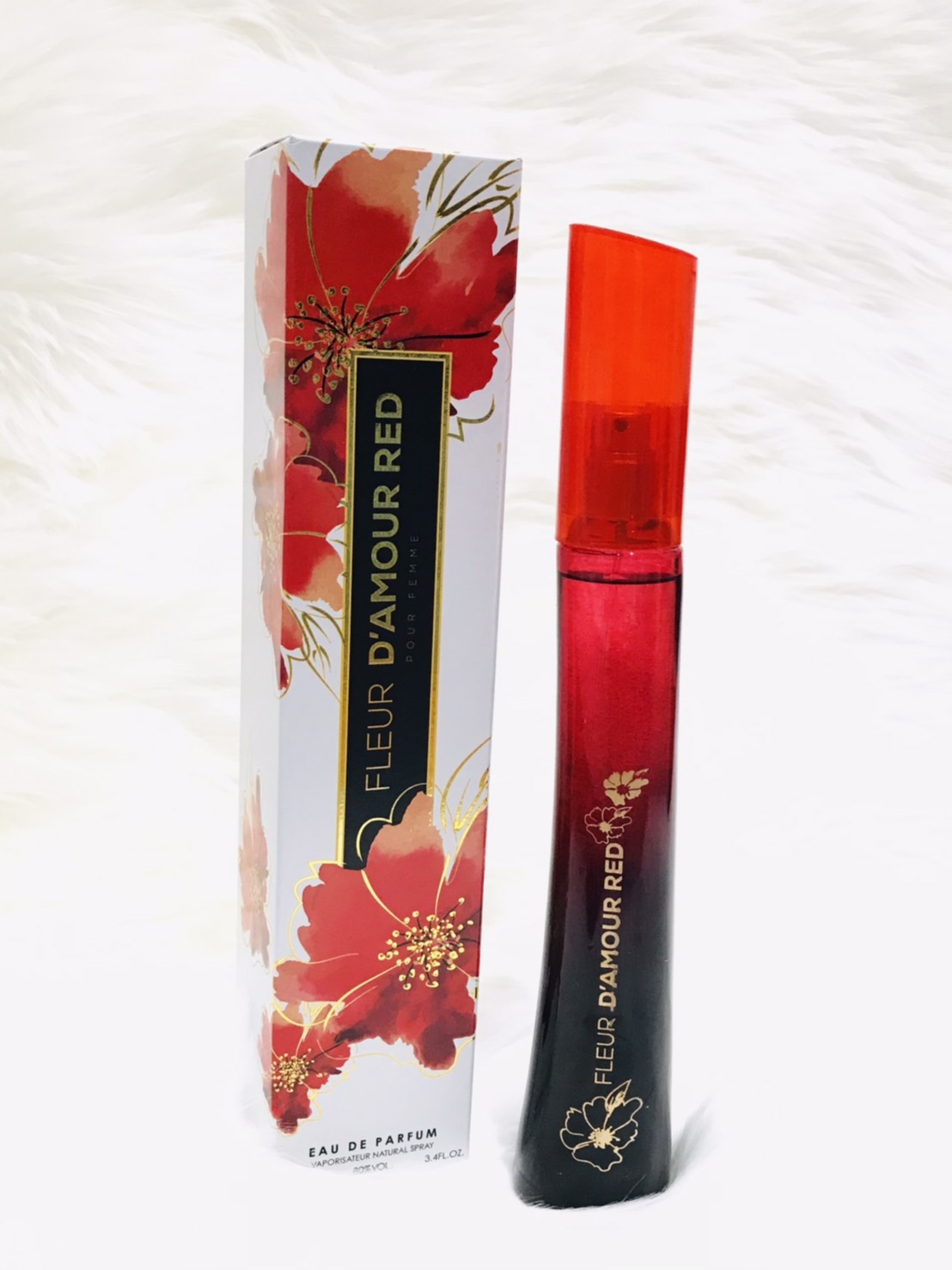 ( แท้ ) น้ำหอมอาหรับ MB FLEUR D'AMOUR RED 100 ml. กลิ่นหอมออกกลิ่นแป้ง