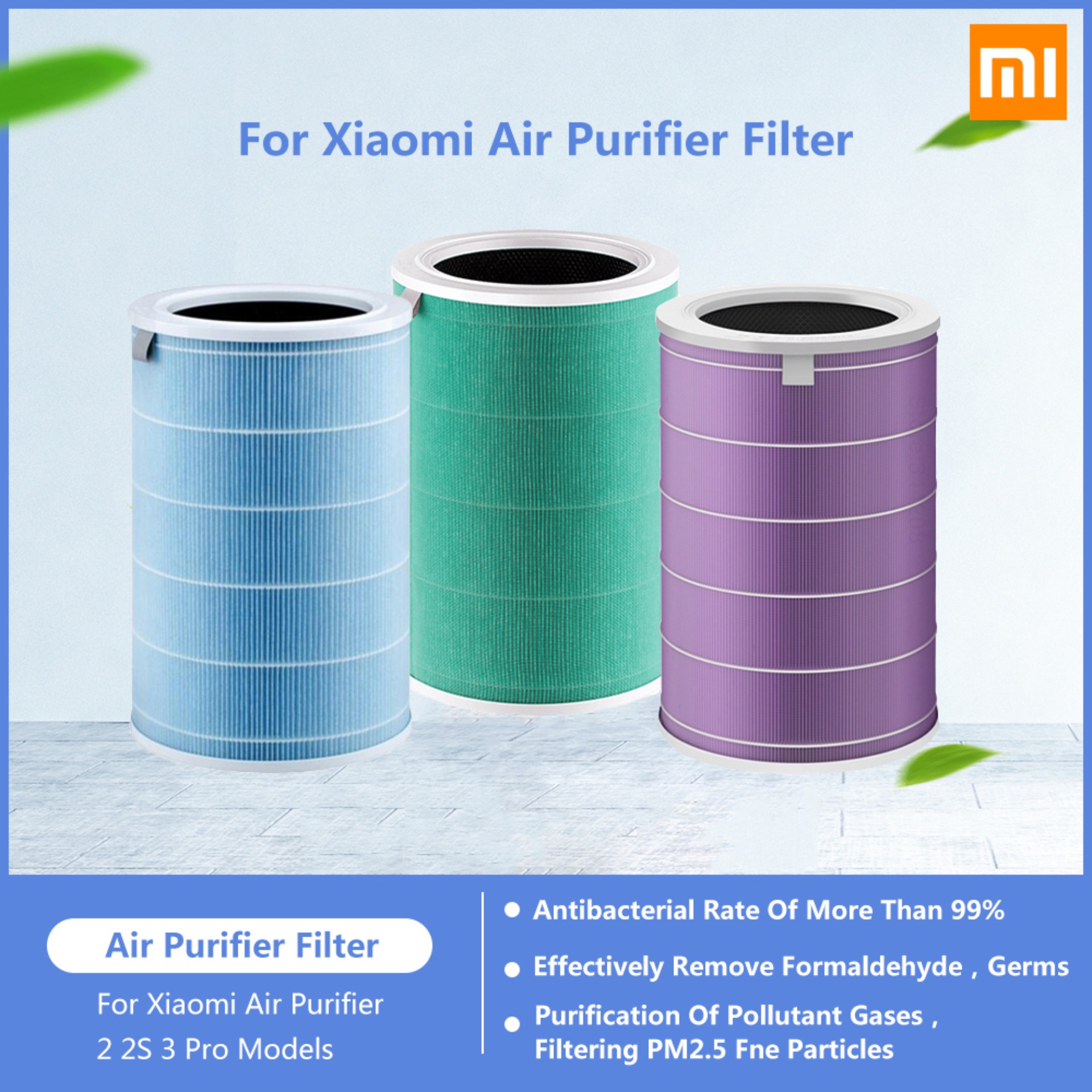 Xiaomi ไส้กรองอากาศ Air Purifier 2 2S Pro Filter spare parts