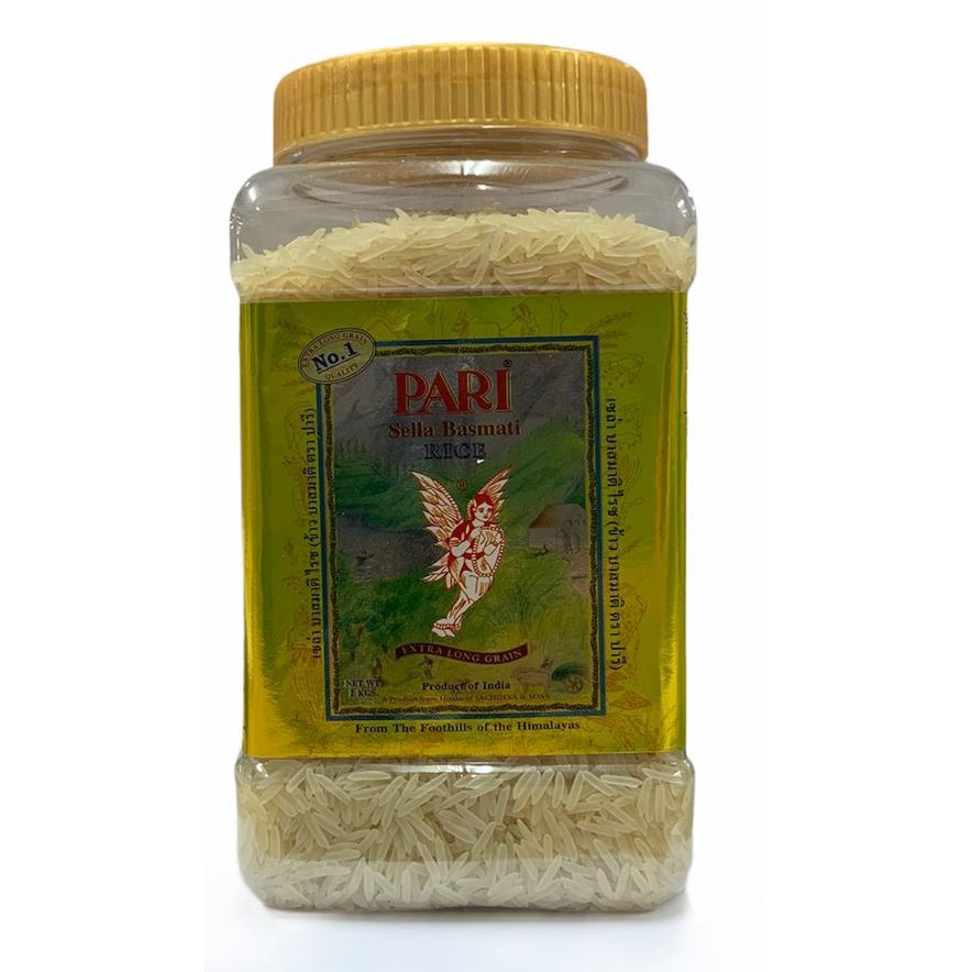 Basmati Sella Rice (Pari Brand) 1kg 🇮🇳ข้าวบาสมาติ เซล่า ตรานางฟ้า 1 กก.