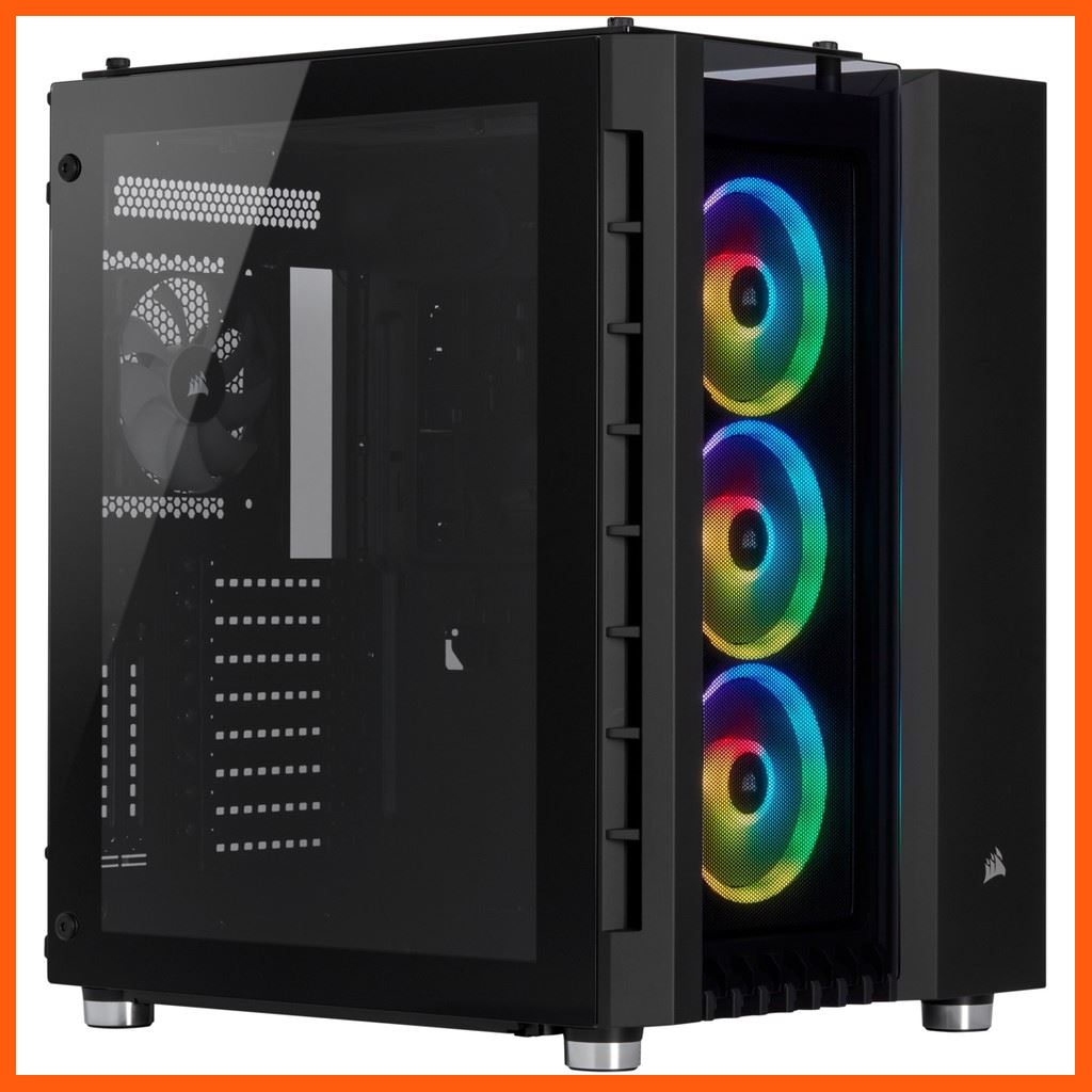 #ลดราคา CASE Corsair Crystal Series 680X RGB ATX High Airflow TG -Black #ค้นหาเพิ่มเติม RGB Radiator Fan SilverStone Modular Power Supply Integrated water cooling POWER SUPPLY ENERMAX TRIATHIOR