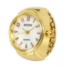 ภาพขนาดย่อของภาพหน้าปกสินค้าUniqstyleนาฬิกาควอตซ์อะนาล็อกนาฬิกาเหล็กยืดหยุ่นแหวนนิ้วควอทซ์นาฬิกา จากร้าน Uniqstyle บน Lazada