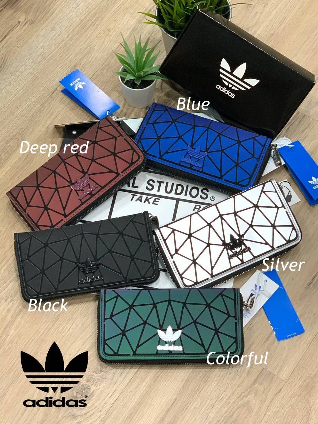 Issey miyake cheap adidas wallet