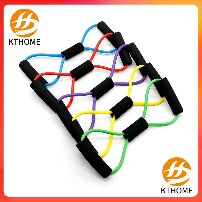 KTHOME ปลีก/ส่ง เชือกดึง สำหรับออกกำลังกาย โยคะ อุปกรณ์ออกกำลังกายกีฬา K0115