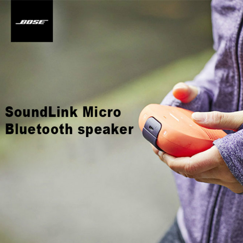 ลำโพงบลูทูธ โบส Bose Soundlink Micro Portable Bluetooth Speaker Ipx7 Waterproof Bass Sound With