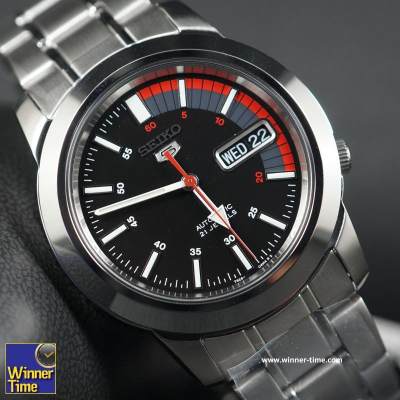 ดูภาพ Winner time นาฬิกา ผู้ชาย SEIKO 5 Automatic รุ่น SNKK31 รับประกันบริษัท ไซโก ประเทศไทย เป็นเวลา 1 ปี <br/>เพิ่มเติม Winner time นาฬิกา ผู้ชาย SEIKO 5 Automatic รุ่น SNKK31 รับประกันบริษัท ไซโก ประเทศไทย เป็นเวลา 1 ปี
